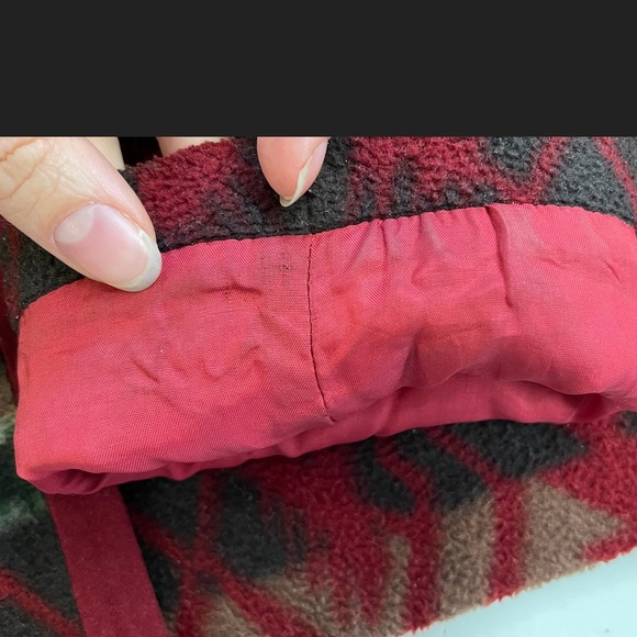 90’s southwestern fleece jacket / size 16 - Picture 9 of 10